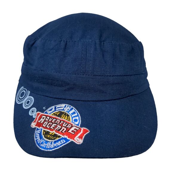 Royal Caribbean Women's Strapback Cadet Cap Hat Blue Adjustable Embroidered - Picture 1 of 8